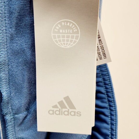 Adidas joggers Pants Mens Blue Tapered Leg Slim Fit 2X plus size - Picture 13 of 14